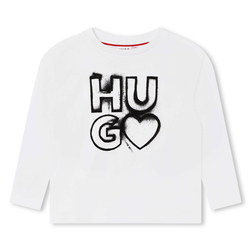 T-SHIRT MANGAS COMPRIDAS HUGO 
                        GIRL