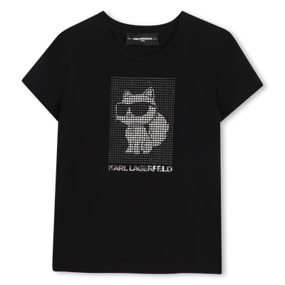 T-SHIRT DE MANGA CURTA KARL LAGERFELD KIDS GIRL