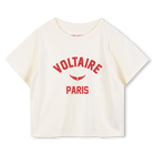 T-shirt de corte reto ZADIG & VOLTAIRE 
                    GIRL