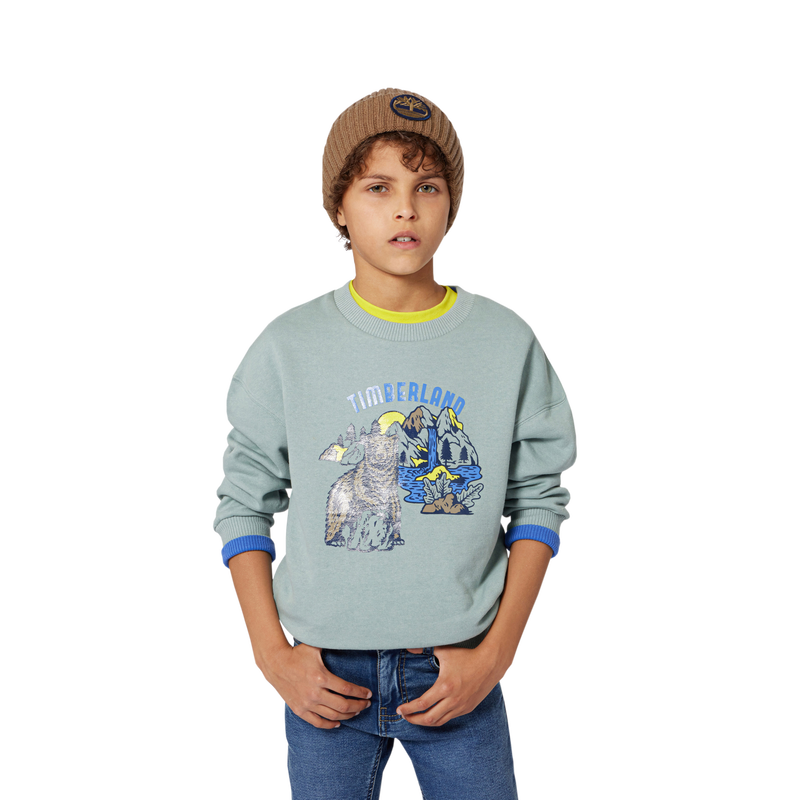 Cal&ccedil;as de malha denim TIMBERLAND 
                        BOY