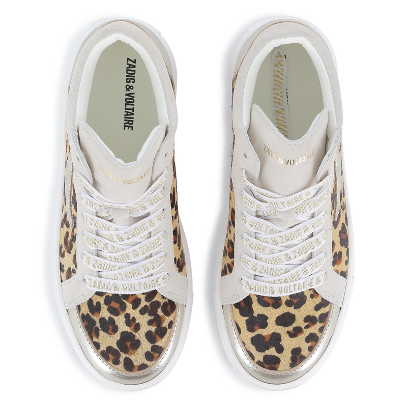 T&ecirc;nis de cano alto com cadar&ccedil;o ZADIG & VOLTAIRE 
                        GIRL