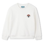 Sweatshirt polar com look felpudo KENZO KIDS 
                    BOY