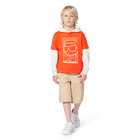 Bermudas em sarja KARL LAGERFELD KIDS 
                    BOY