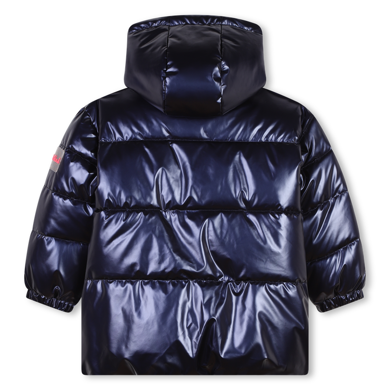 Blus&atilde;o de penas fecho e capuz BILLIEBLUSH 
                        GIRL