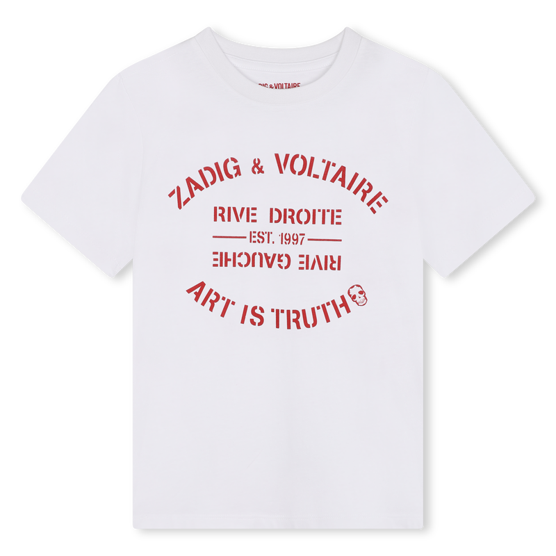 Short-Sleeved Cotton T-Shirt ZADIG & VOLTAIRE 
                    UNISEX