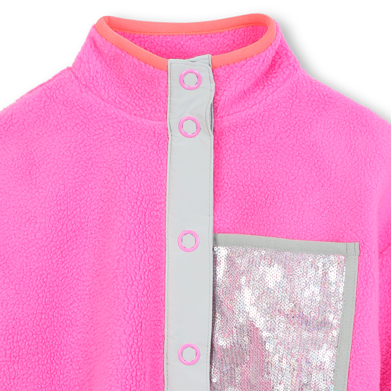 Cardigan em tecido felpudo BILLIEBLUSH 
                        GIRL