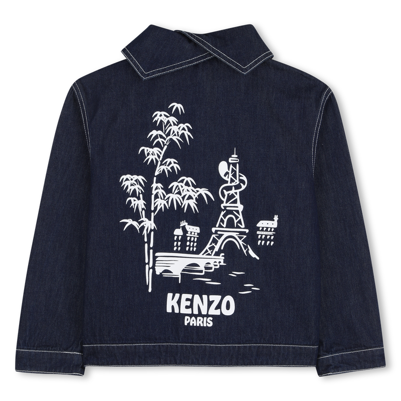 CASACO DE GANGA KENZO KIDS 
                        GIRL