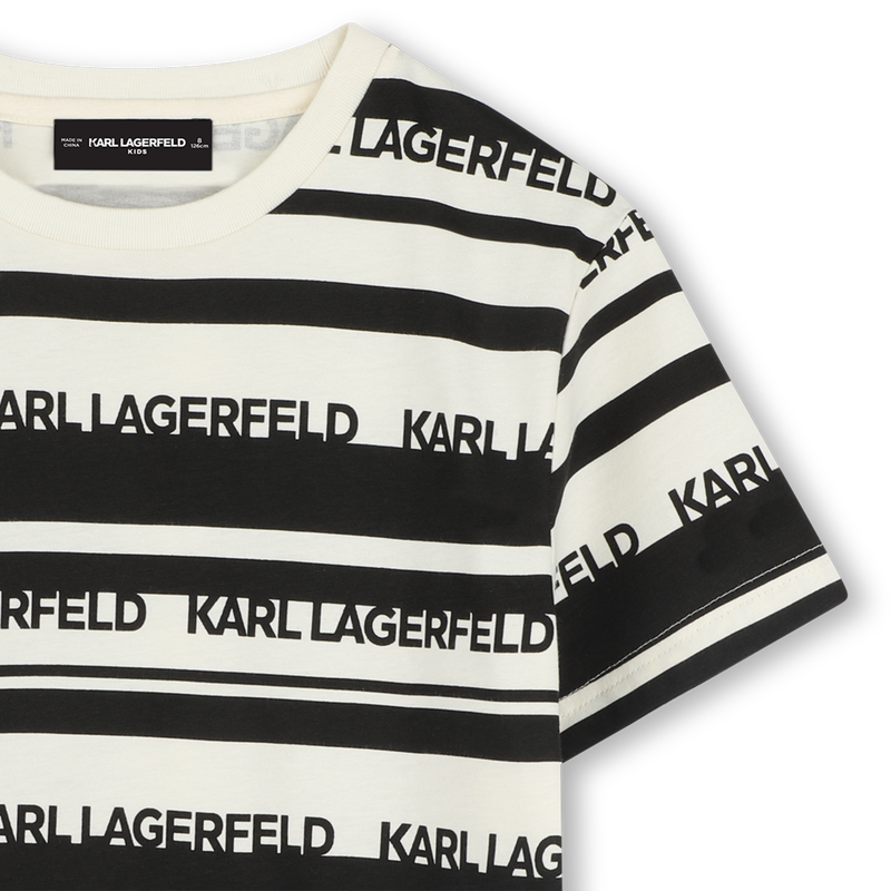 T-shirt de manga curta KARL LAGERFELD KIDS 
                        BOY