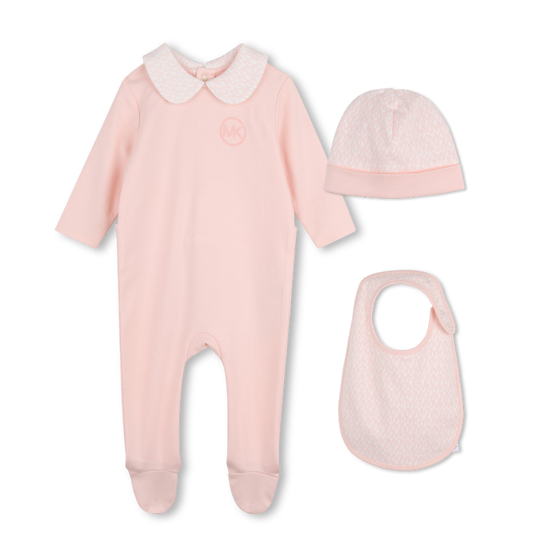 Conjunto de pijama, touca e babador MICHAEL KORS 
                        GIRL
