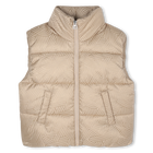 Jaqueta de penas sem mangas repelente de &aacute;gua DKNY 
                    GIRL