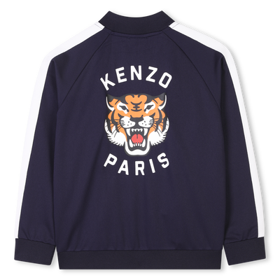 Zip-Up Tiger Sweatshirt KENZO KIDS UNISEX