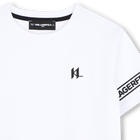 Camiseta de mangas curtas KARL LAGERFELD KIDS 
                    BOY
