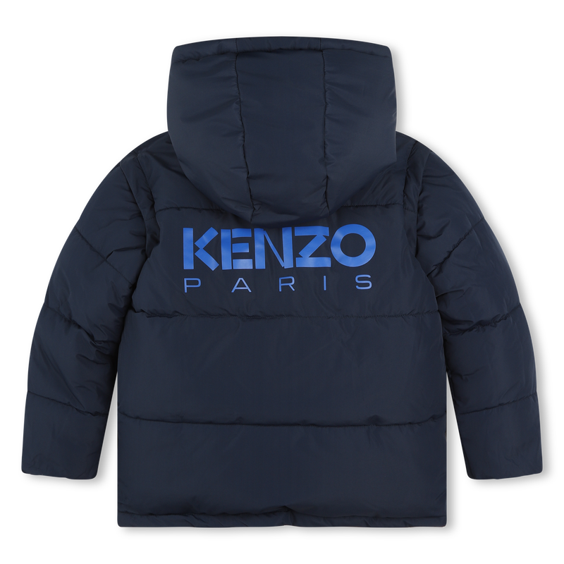 Blusão de penas reversível KENZO KIDS 
                    GIRL