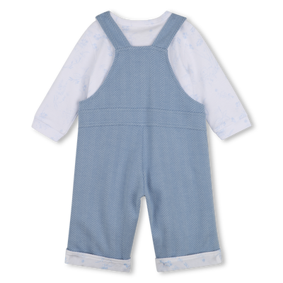Conjunto de macac&atilde;o e camiseta GIVENCHY BOY