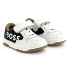 Sapatilhas de pele com velcro BOSS 
                    BOY