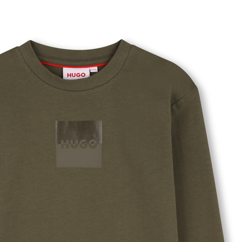 Camiseta de manga comprida HUGO 
                    BOY