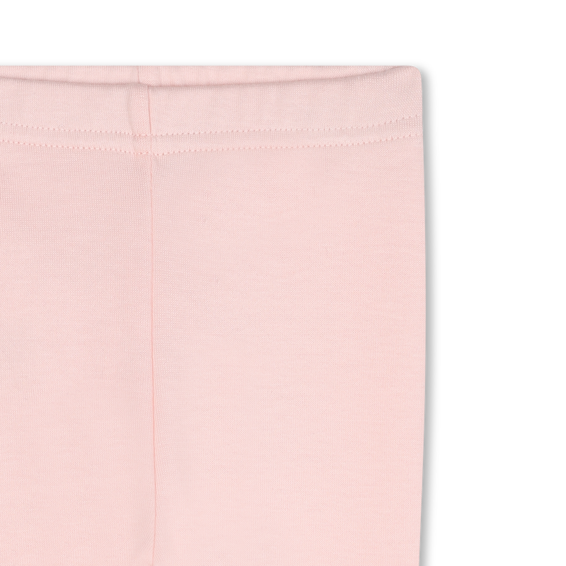 Vestido e leggings em algod&atilde;o KENZO KIDS 
                        GIRL
