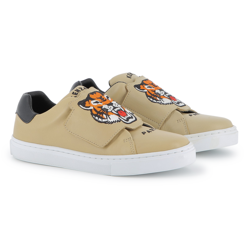 Tênis de couro KENZO KIDS 
                    UNISEX