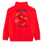 Corta-vento com ilustra&ccedil;&atilde;o KENZO KIDS 
                    UNISEX