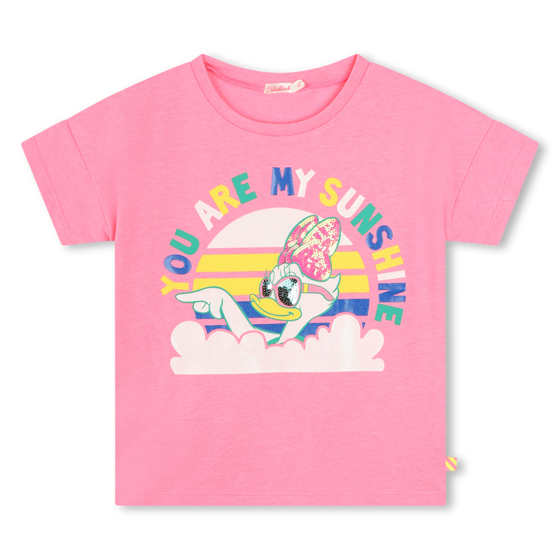 T-shirt estampada lantejoulas BILLIEBLUSH 
                    GIRL
