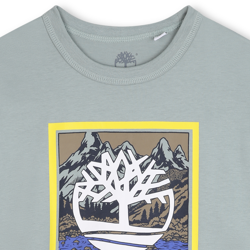 T-shirt de manga comprida em jersey TIMBERLAND 
                        BOY