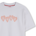 T-shirt de manga curta HUGO 
                    GIRL