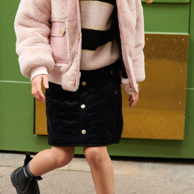 Blusão de malha polar SONIA RYKIEL 
                    GIRL