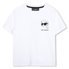 Camiseta de mangas curtas KARL LAGERFELD KIDS 
                    MENINO