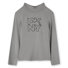 T-shirt de gola alta DKNY 
                    GIRL