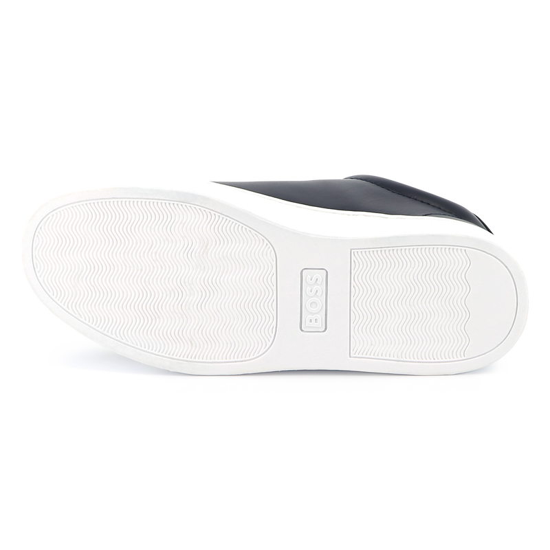 Sapatilhas pele com atacadores BOSS 
                        BOY