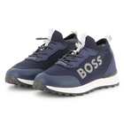 T&ecirc;nis com cadar&ccedil;os el&aacute;sticos BOSS 
                    BOY