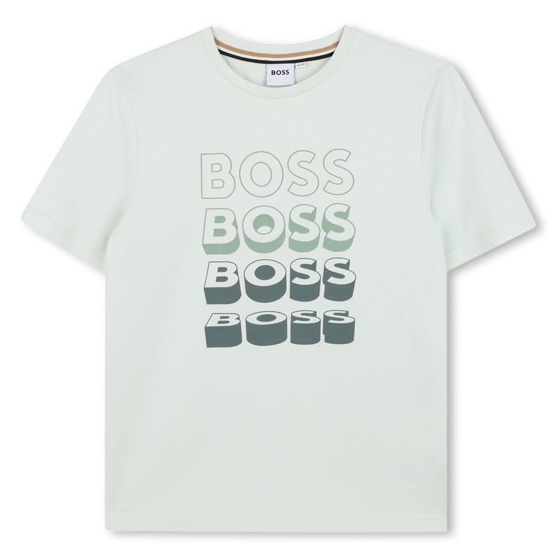 T-shirt de manga curta BOSS 
                        MENINO