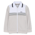 Camisola de jogging com fecho zip BOSS 
                    BOY