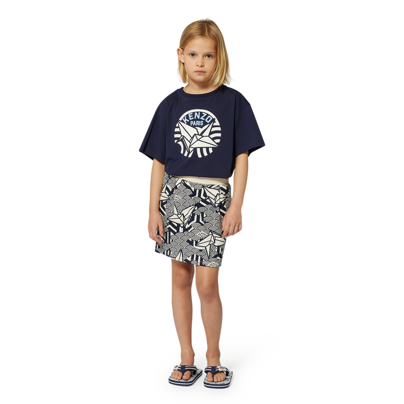 Saia em molet&atilde;o KENZO KIDS 
                        GIRL