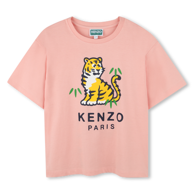 T-shirt de manga curta KENZO KIDS GIRL