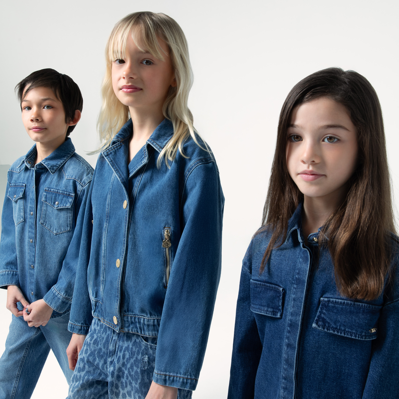 Camisa jeans de manga comprida MICHAEL KORS 
                        GIRL