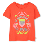 T-shirt de manga curta BILLIEBLUSH 
                    MENINA