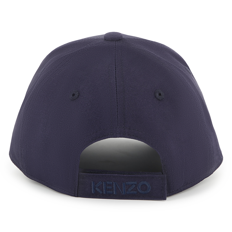 Bon&eacute; de algod&atilde;o com bordado KENZO KIDS 
                        UNISEX