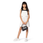 Vestido strappy DKNY 
                    GIRL