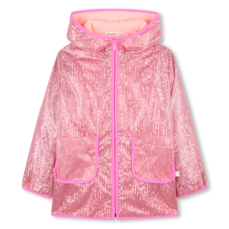 Pele oleosa transparente embelezada com lantejoula BILLIEBLUSH 
                    GIRL