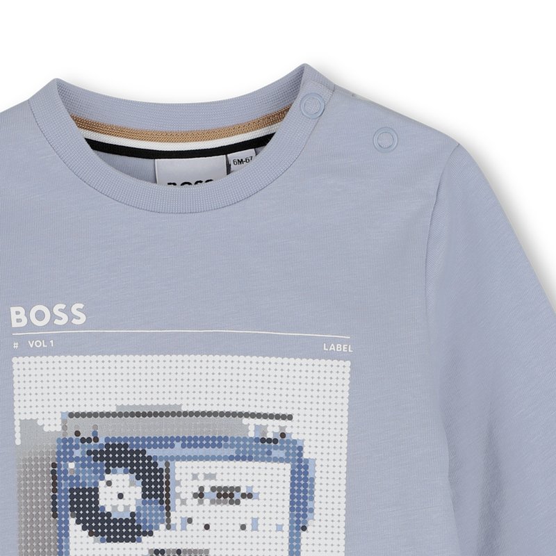Camiseta de manga longa BOSS 
                        BOY