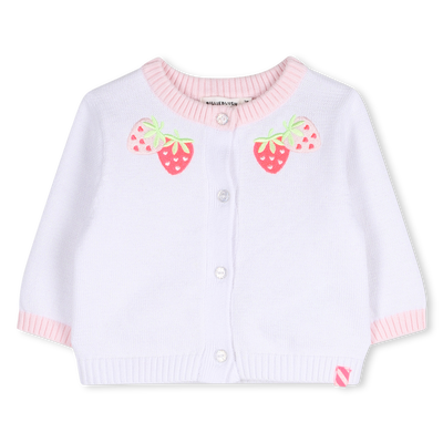 CARDIGAN COM BOT&Otilde;ES BILLIEBLUSH GIRL