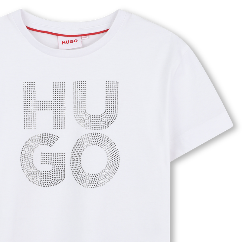 T-shirt de manga curta HUGO 
                        GIRL
