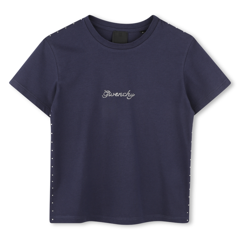 T-shirt com strass GIVENCHY 
                    GIRL