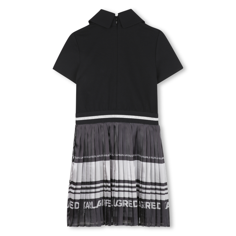 Vestido de manga curta KARL LAGERFELD KIDS 
                    GIRL