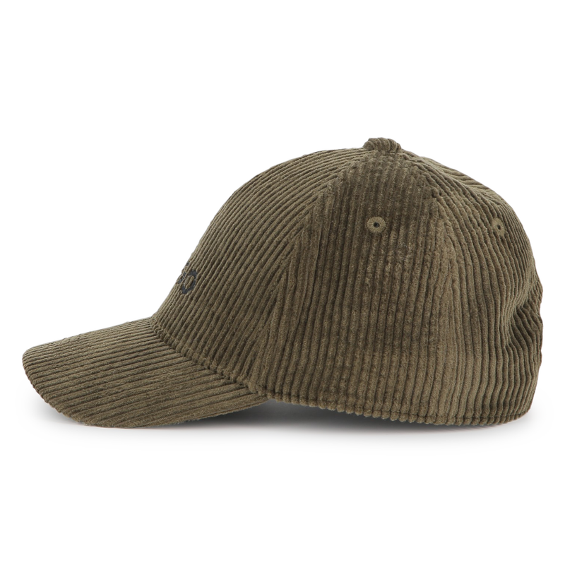 Boné de veludo cotelê HUGO 
                    UNISEX