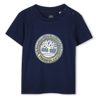 T-shirt de manga curta, AZUL MEDIEVAL, hi-res