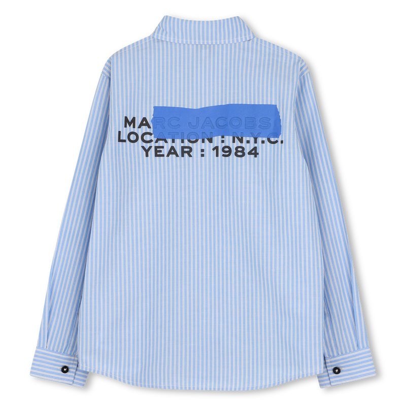 Camisa de listras finas MARC JACOBS 
                        MENINO
