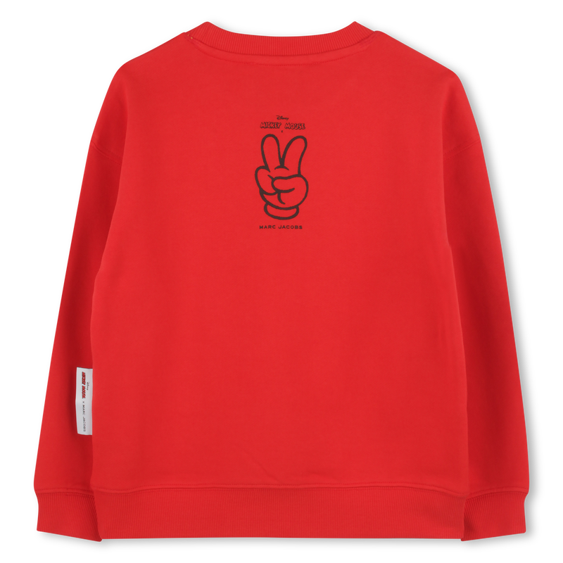 Sweatshirt molet&atilde;o de algod&atilde;o MARC JACOBS 
                        BOY