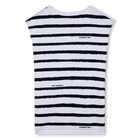Vestido de manga curta KARL LAGERFELD KIDS 
                    MENINA